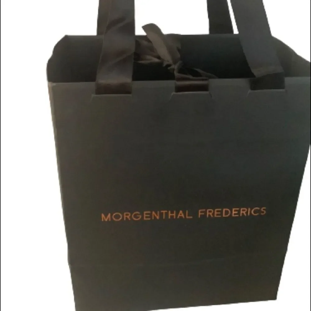 Morganthal Frederics Empty Paper Shopping Bag Ribbon